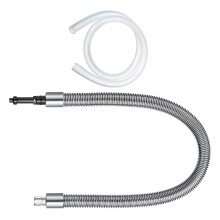 Coffee Milk Casing Hose With HP1 Adapter Milk Frothing Tube Kits