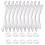 Tomato Vine Support Hooks 10 Pack with Adjustable Hooks for Climbing Plants Promotes Air Circulation 1