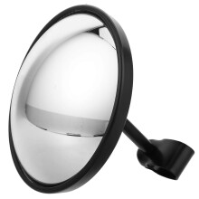 Espejo retrovisor convexo grande para puntos ciegos, ángulo ajustable, compatible con camiones y autobuses
