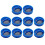 10 Pcs Washer Inlet Filter Screen Replacement Blue Rustproof Sediment Filtration Compatible with Auto Washers 1
