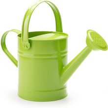 Watering Can with Two Handles, 1.5L Capacity Metal Construction for Outdoor Plants and Beach