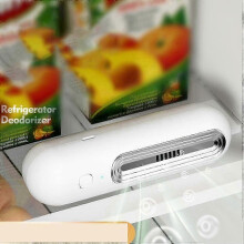 Deodorizzante per frigorifero ricaricabile USB a ozono, elimina odori e preserva cibi in spazi chiusi come auto e stanze