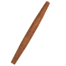 Conical French Rolling Pin Sapele Wood Hand Polished Non-Stick for Pizza Bread Cookies
