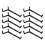 Plastic Branch Holder 9cm Length 4cm Width Adjustable Branch Support Spreader 1