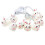 Easter Bunny LED String Lights USB Charging Warm White IP44 for Bedroom Cafe Decor 1