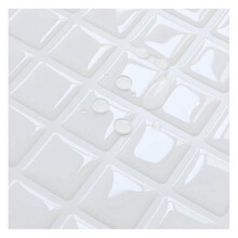 Self-Adhesive Tile Sticker 24 x 24 cm, Matte Surface Small White Grid Mosaic, Waterproof Wallpaper for Tiles & Smooth Surfaces