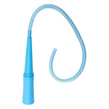 Tubo flessibile plastica blu per pulizia lanugine asciugatrice, compatibile con aspirapolvere