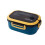 Lunch Box, 2 Compartment Leak-Proof Design for Work or School, 1.2 Litre Capacity 1