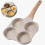 Frying Pan 4-Zone for Breakfast & Grilling, Ergonomic Handle, All Hobs 1