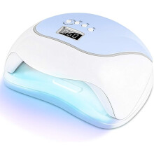 Lampa do suszenia paznokci z inteligentnym czujnikiem i 3 trybami timera, kontrolą temperatury do utwardzania lakieru żelowego