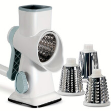Vegetable Slicer Set, Stainless Steel Grater Slicer Grinder for Precise Cutting and Shredding