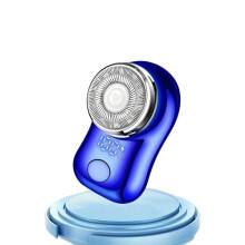 Men's Electric Shaver for Sensitive Skin with Washable Blades, Portable for Travel and Grooming
