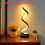 Modern Spiral Table Lamp, Creative Design for Home Office Desk and Bedside 1