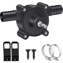 Electric Drill Water Pump Compatible with Corded Cordless Drills, Quiet Self-Priming Operation for Aquarium Pool Car Cleaning