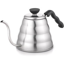 Bollitore per caffè filtro con versamento controllato, adatto a piani cottura elettrici, in vetroceramica, a induzione e a gas.