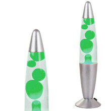 Green Wax Lava Lamp, Adjustable Brightness for Home Decoration, CE Certified