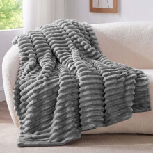 Soft Fluffy Blanket 100% Ultra-Fine Flannel for Bed Sofa