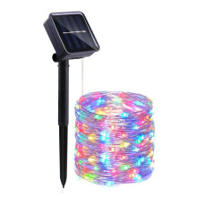 Solar Fairy Lights Waterproof Copper Wire with 2 Lighting Modes for Garden Wedding Party