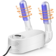 Foldable Electric Shoe Dryer with Intelligent Timer and 360 Hot Air Circulation
