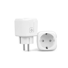 Presa intelligente Wi-Fi 16A, compatibile con assistente vocale, monitoraggio consumi e controllo remoto app