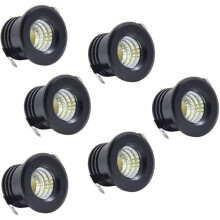 Mini LED Spotlight with Removable Driver, 30mm Cutout, 85-265V for Indoor Recessed Installation