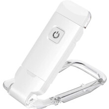 Lampka do czytania z zaciskiem 3 poziomy jasności bursztynowy tryb ochrony oczu zasilanie USB