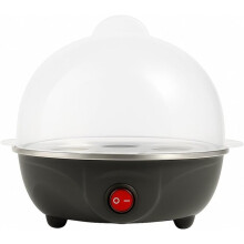 7 Egg Capacity Electric Egg Cooker, Automatic Shut-Off, Compact Design for Easy Storage and Cleaning