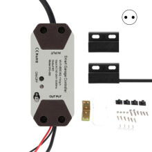 Abrepuertas de garaje inteligente compatible con TUYA, control remoto WiFi con temporizador y función de cierre automático.