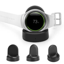 Draadloze oplader voor Samsung Gear S3 Classic / S3 Frontier smartwatch - Alomejor