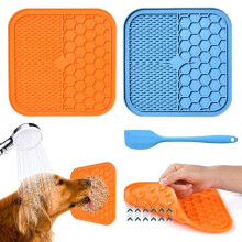 Borstel - borstelhandschoen - Aiqinu-kaardborstel - Schleckmatte Hund