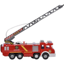 Elektrische brandweerwagen, speelgoed met watersproeisimulatie, compacte muzikale kerstcadeaus