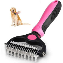 Dog Hair Brush, Cat Brush, Dog Detangling Rakes, Grooming Brush for Removing Hair, Grooming Comb for Undercoat