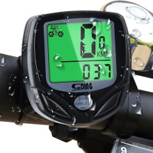 Draadloze fietscomputer, multifunctionele bedrade fietscomputer, snelheidsmeter en kilometerteller, achtergrondverlichting, waterdicht,