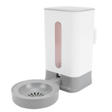 Hängender automatischer Wasserspender für Haustiere 1,5 L grau