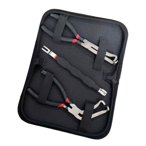 3-in-1 Auto-Steckverbinder-Zange rot/schwarz