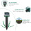 8 Pack Solar Powered Snake Repellent for Outdoors 3