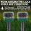8 Pack Solar Powered Snake Repellent for Outdoors 4