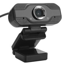 WEBCAM - 1080P Desktopcomputercamera, USB-webcam voor online lessen met microfoon - SHC