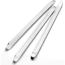 Set van 3 bandenwissers, 30 cm, bandenwissel- en reparatiegereedschap van mangaanstaal (zilver)
