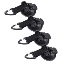 Duokon Heavy Duty Zuignappen 4 Stuks Auto Tent Zuignappen Hoge Sterkte Lichtgewicht Eenvoudig te Installeren Draagbare Zuignappen voor