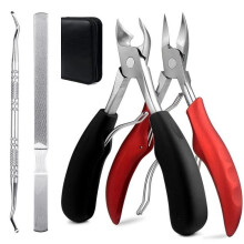 Professionele nagelknippers - Pedicuresets - Teennagelschaartjes - Dikke nagels - Wit
