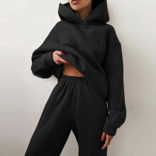 Dames trainingspak set - Zwart - Fitness