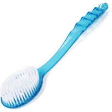 Massageborstel met lange steel, lichaamsborstel, rugmassageborstel, exfoliërende borstel