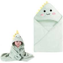 Babybadjas met capuchon, badjas van badstof, babybadcape, voor jongens en meisjes