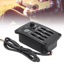 Equalizer-element - VGEBY - SE-4N - Ingebouwde tuner - 4 banden - Geschikt voor akoestische gitaar