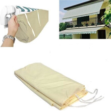 Beschermhoes voor 3m luifel - ANNEFLY - Opbergtas - Beige - 100% waterdicht