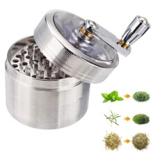 55 mm kruidenmolen, 4-delige molenset voor het malen van peper, specerijen, zout, koffie en kruiden.