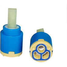 Cartuccia per rubinetto in ceramica 25 mm monocomando, compatibile con rubinetti con stelo quadrato per bagno doccia lavabo