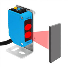 Photoelectric Sensor Switch NPN NO+NC DC10-30V 80cm Sensing Distance 1ms Response Time for Industrial Automation Photovoltaic Logistics Detection