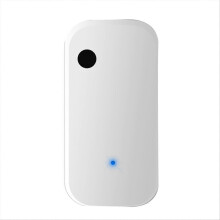 WiFi-lichtsensor Tuya Smart Home Linkage Verlichtingsdetector 2,4 GHz, Micro USB 5V-voeding, bereik 0-1000 LUX, wit